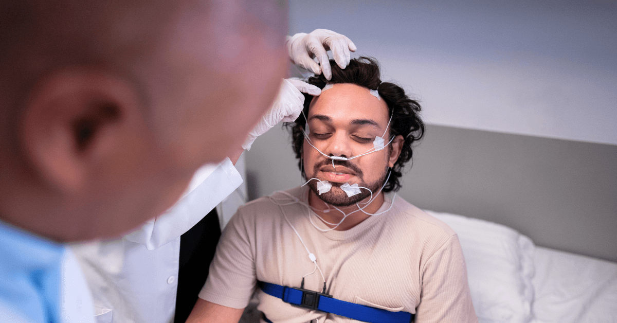 Central Sleep Apnea. Repeated pauses in breathing during sleep caused by the brain failing to signal the body to breathe, not by a blocked airway. central sleep apnea symptoms, central vs obstructive sleep apnea, central sleep apnea causes, central sleep apnea treatment, Cheyne-Stokes breathing